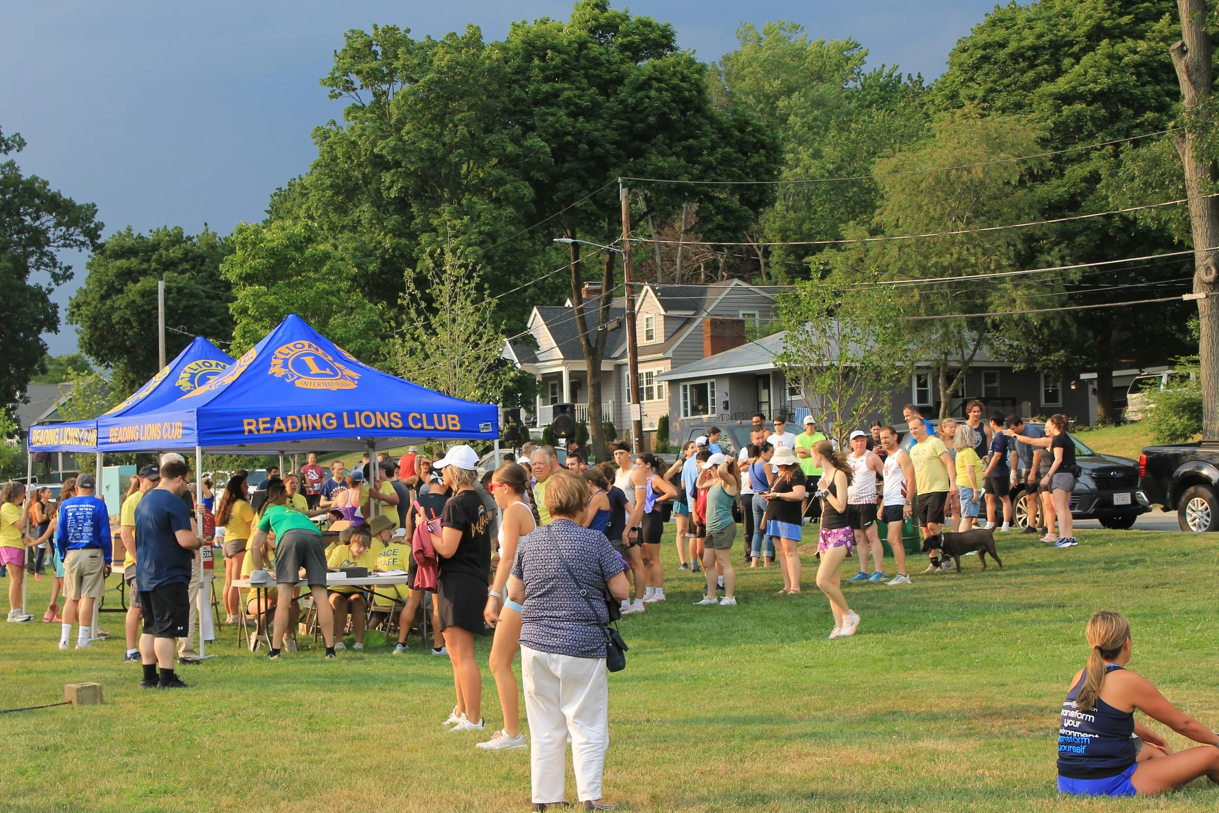 Runners and walkers fill Memorial Park for Reading Lions Club 5k