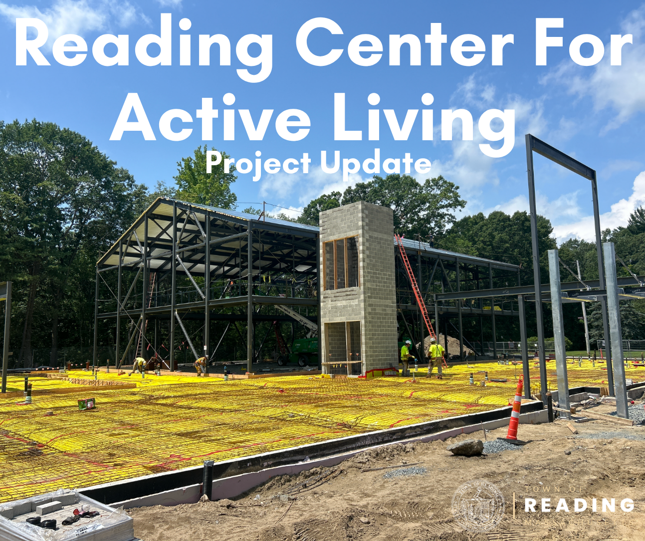 ReCAL building takes shape as steel goes up