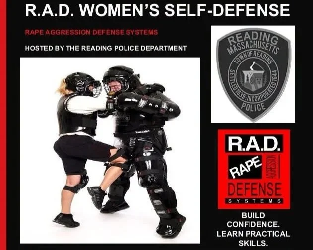 Reading Police to host R.A.D. women’s self-defense program in October