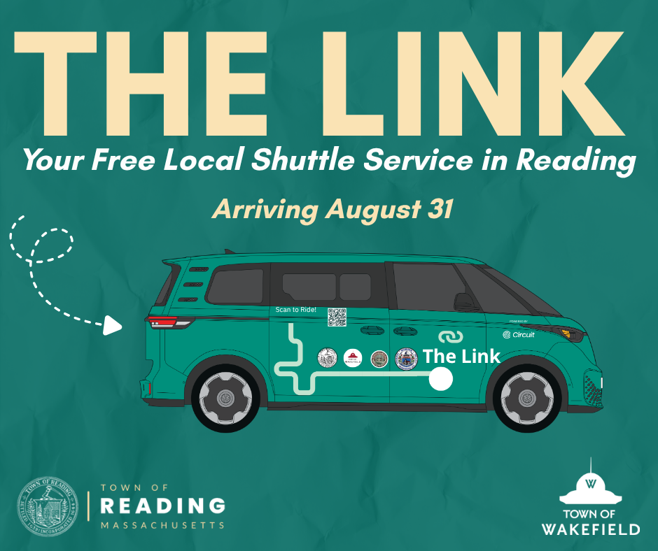 The Link microtransit shuttle has arrived in Reading