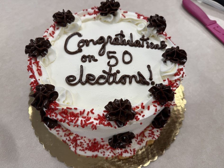 Town Clerk Laura Gemme marks her 50th election in Reading