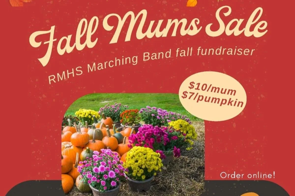 RMHS Marching Band kicks off Fall Mums Sale
