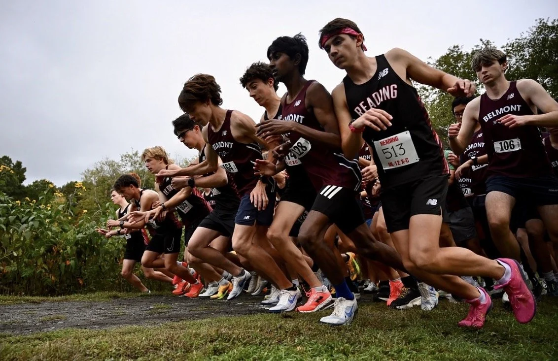 Reading Cross-Country Falls to Belmont