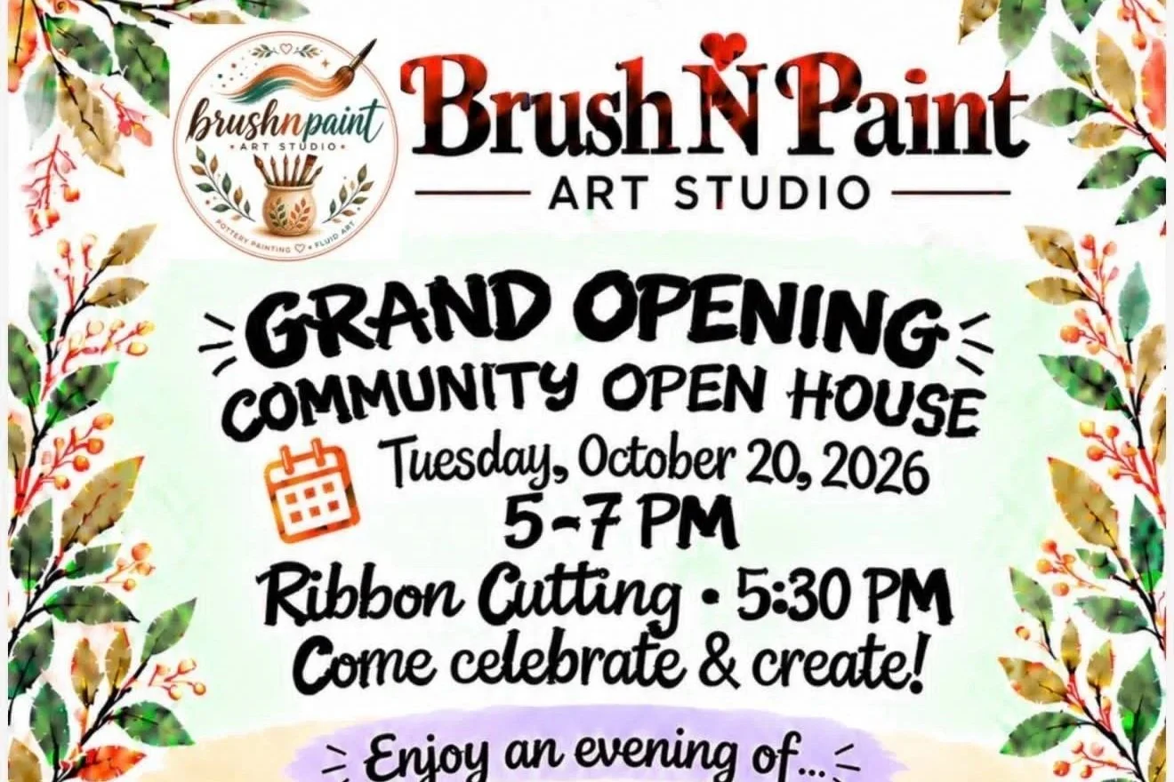 Brush N Paint Art Studio to celebrate grand opening with community open house