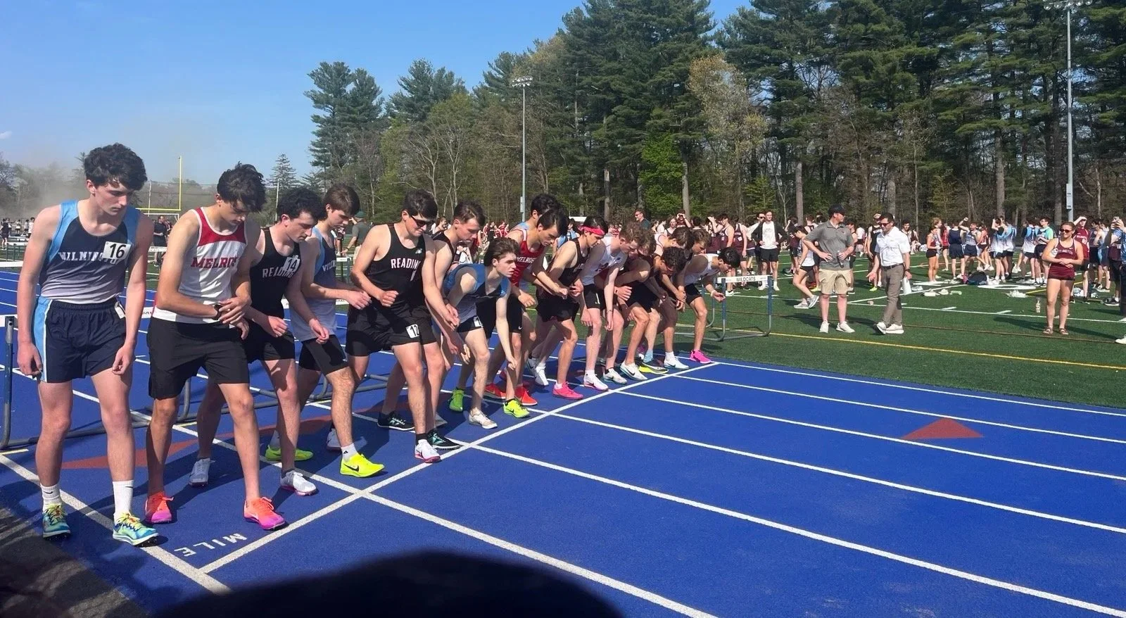 Reading Track Splits with Arlington