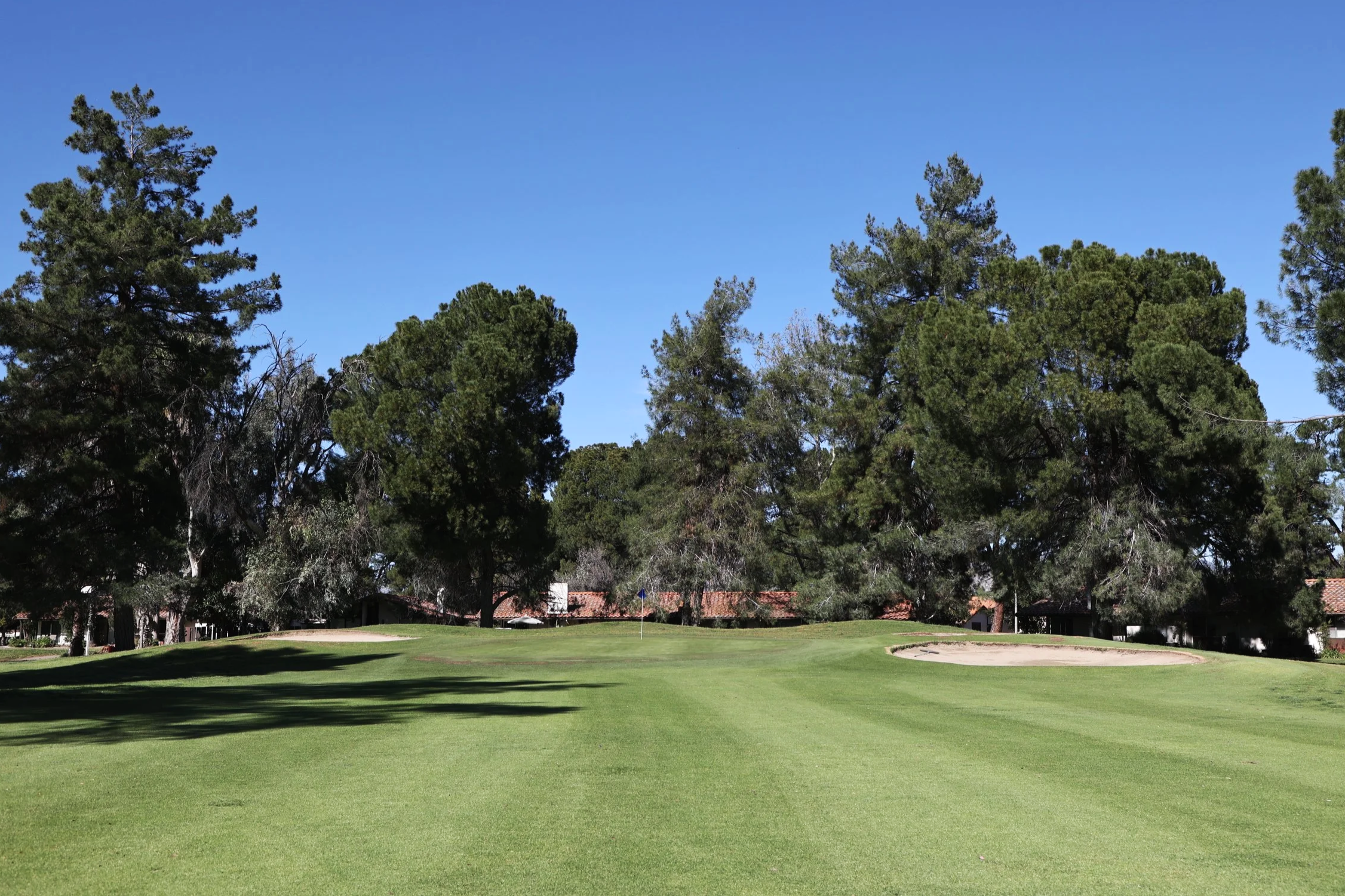 Putting green from Seven Hills Golf Club in Hemet Ca.
