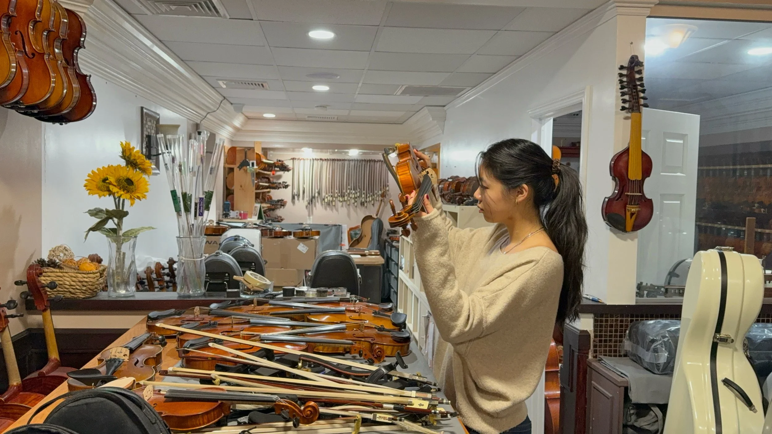 Preparing the instruments for shipping