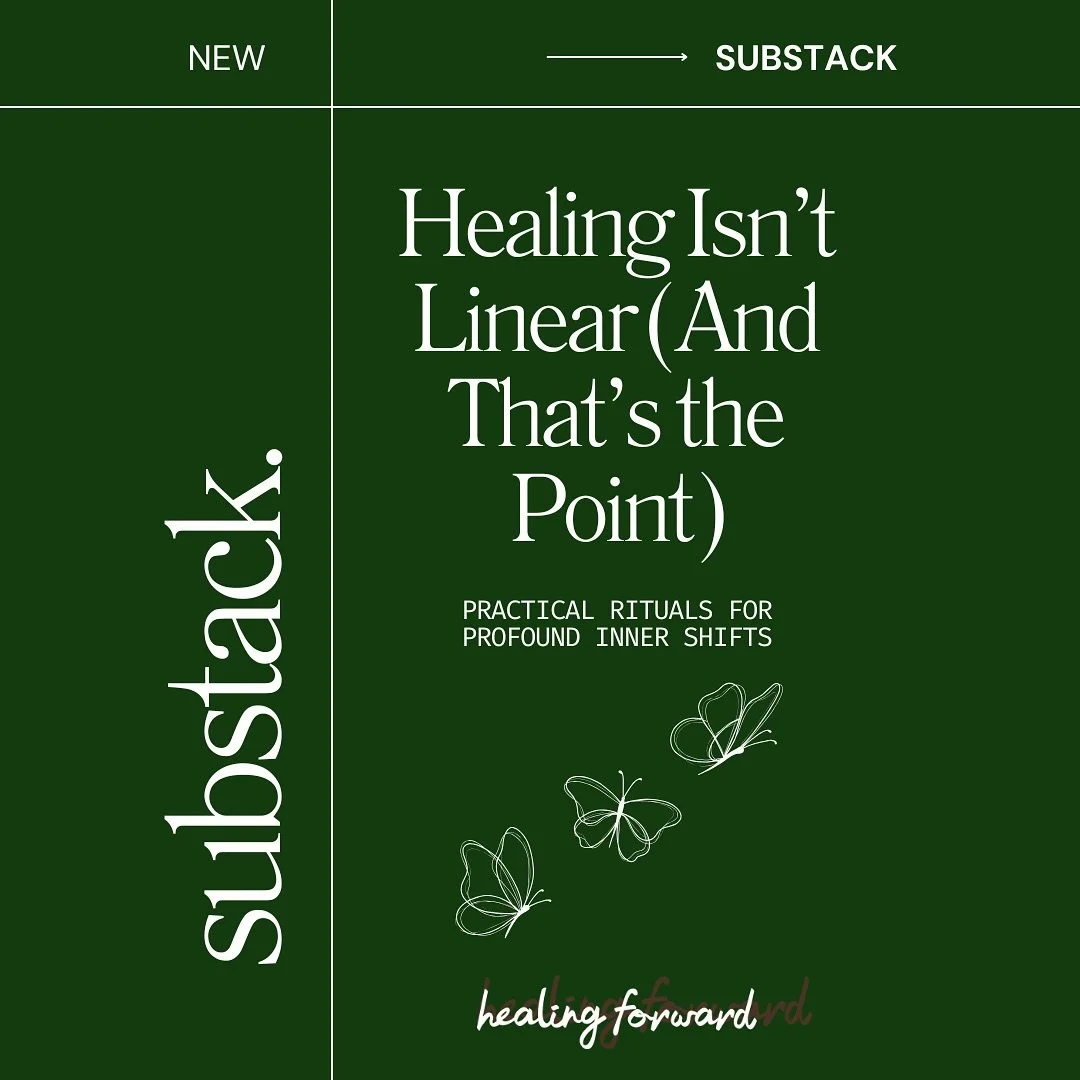 NEW on Substack 📝✨ 
Healing Isn&rsquo;t Linear (And That&rsquo;s The Point) 🌱

&ldquo;Doing the work&rdquo; is a phrase that used to annoy the hell out of me. Like&hellip; what does that even mean? My Type A brain always wanted specifics: give me t