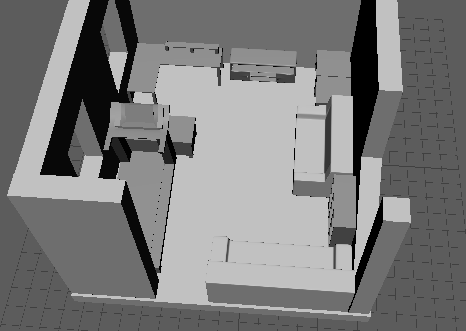 Front Room Option 2 - Autodesk Maya, 2025