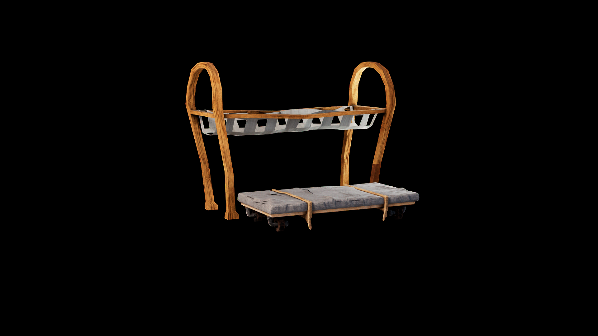 Bed: Hammock and Trundle