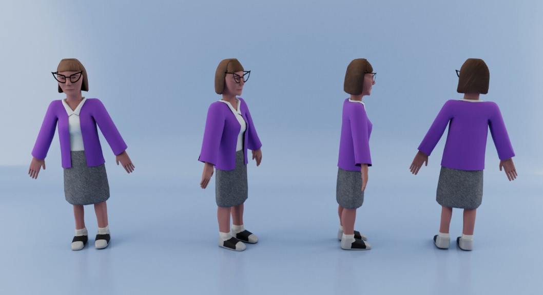 Joanne - Autodesk Maya, 2023