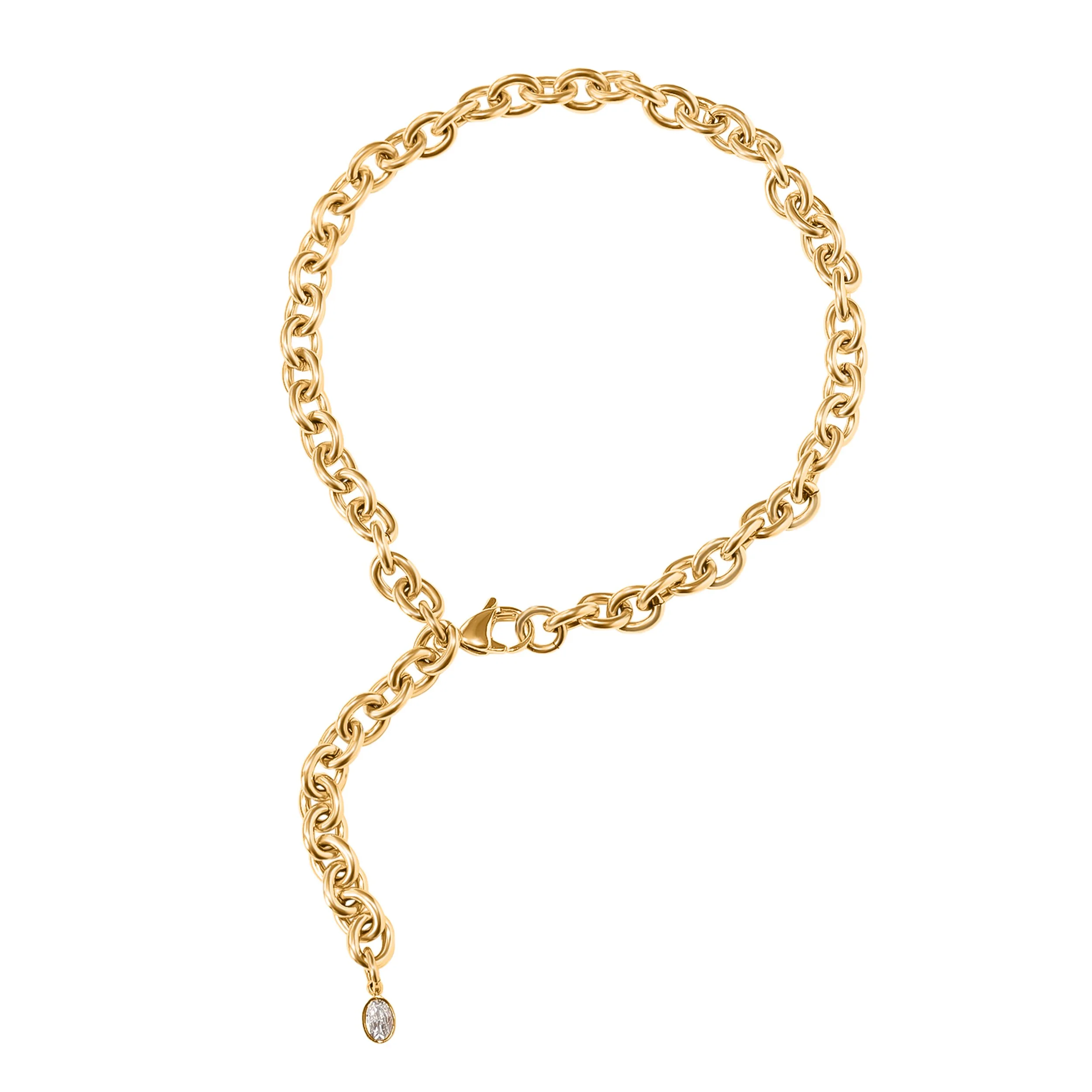 Crystal Drop Anklet