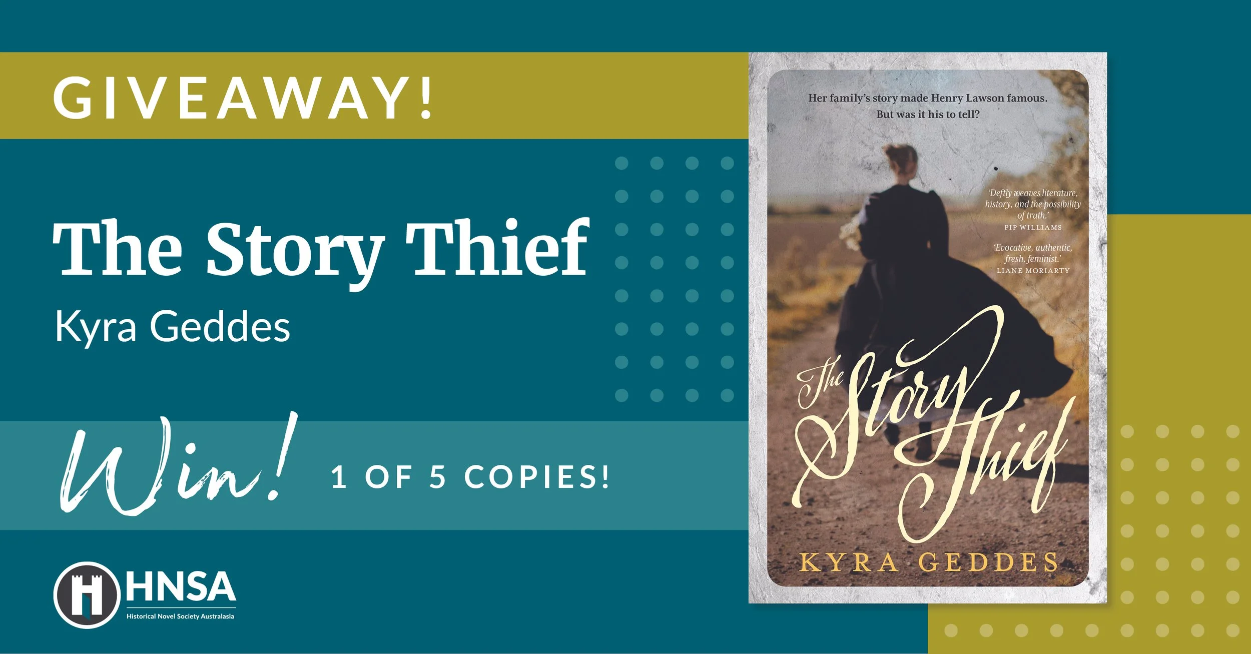 Giveaway - The Story Thief by Kyra Geddes