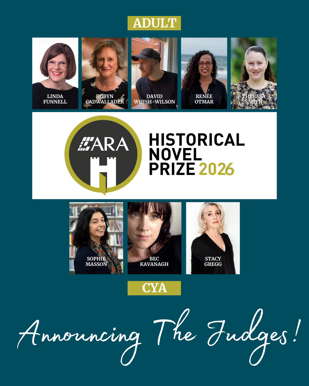 Meet our 2026 Judges!