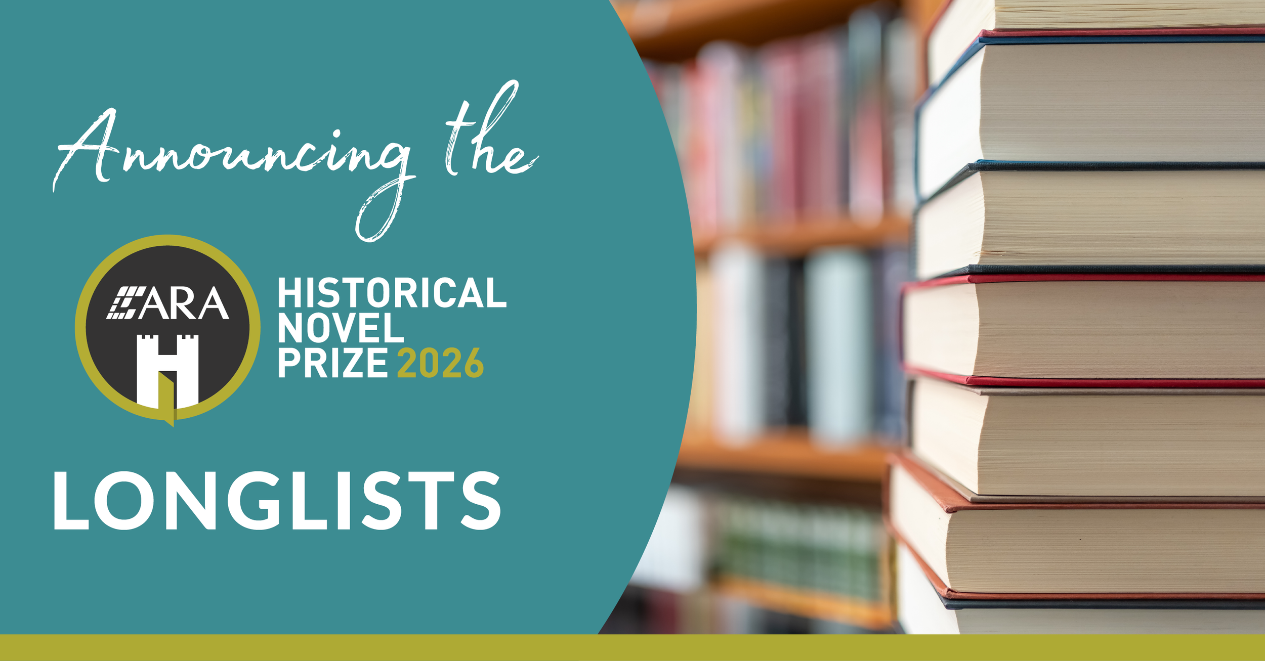 2026 ARA Historical Novel Prize - Longlists announced