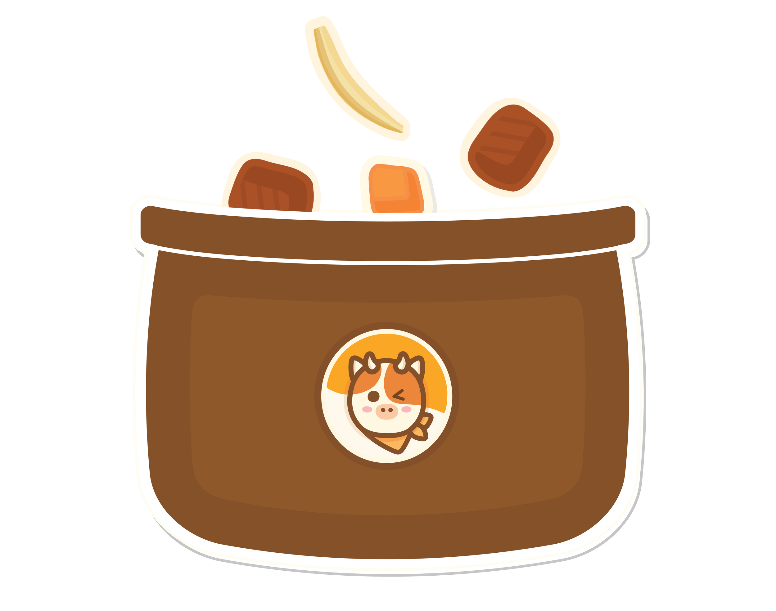 Geometric drawing of an outline square with sections divided by vertical, horizontal, and circle lines.