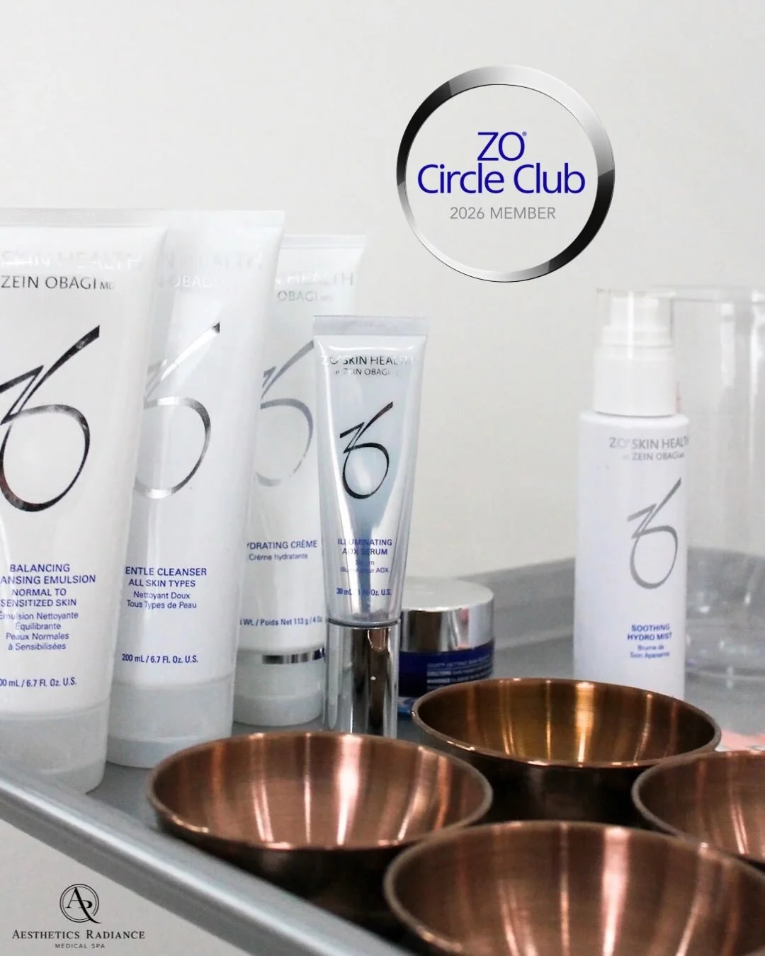 We&rsquo;re honored to be recognized as a 2026 Circle Club Member and top provider of ZO Skin Health 🤍✨

This distinction reflects our commitment to true skin health restoration, results-driven protocols, and delivering the highest standard of care 