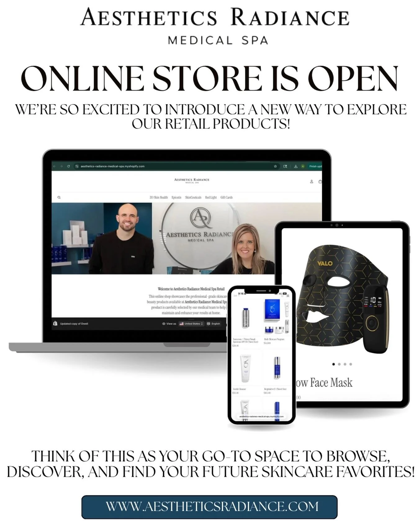 We&rsquo;re so excited to introduce a new way to explore our retail products &mdash; now available to browse online through our Shopify!

While this platform lets you see everything we offer, all purchases are still made directly through us to ensure