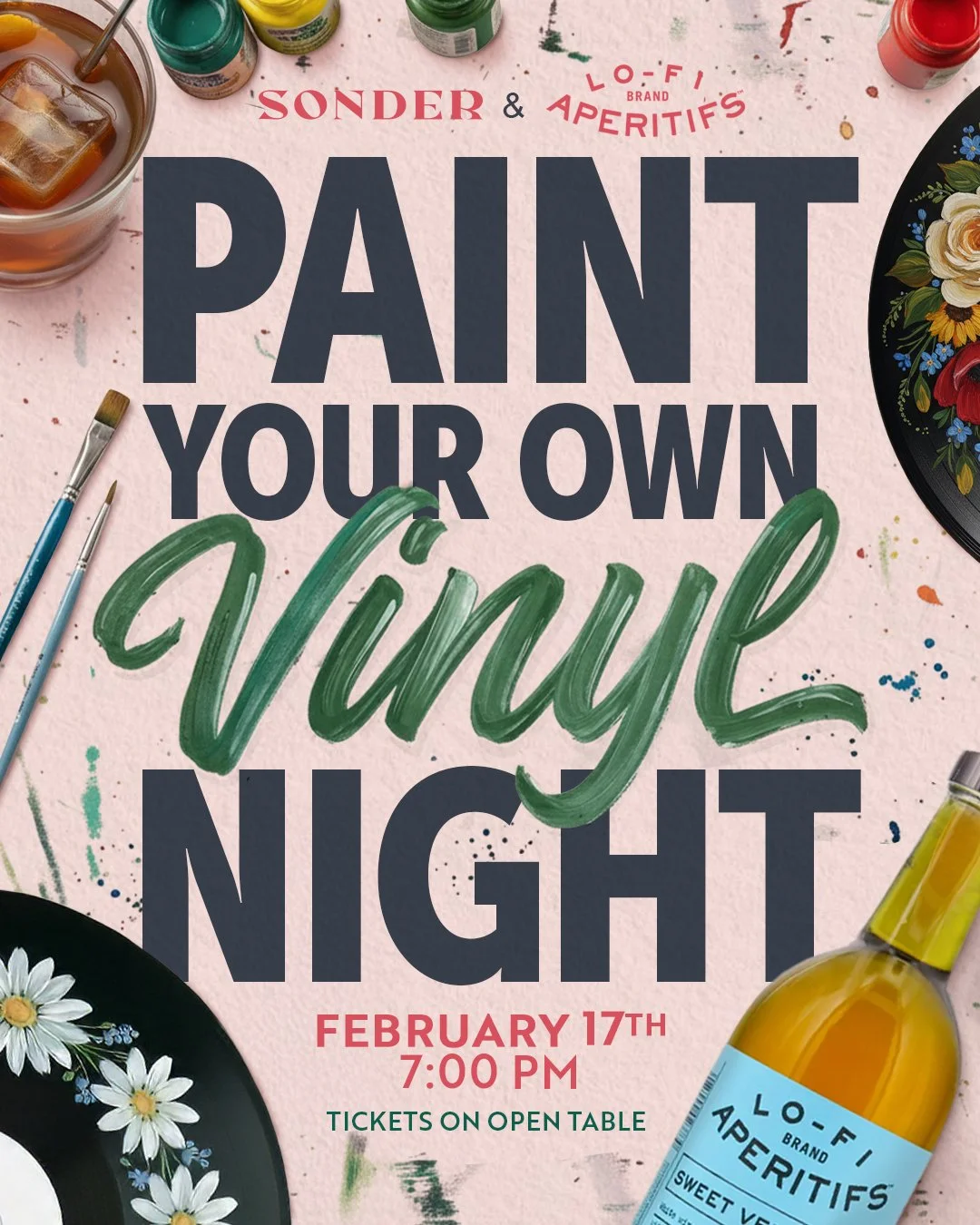 Paint Your Own Vinyl w/ LoFi