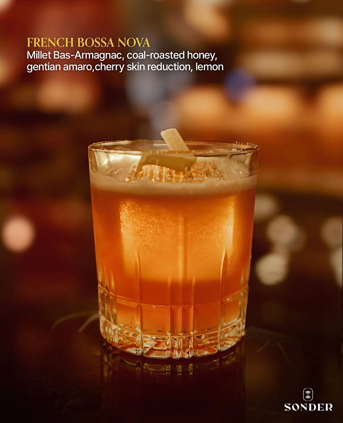 Ladji Mouflet wrote the soundtrack. We made the drink.