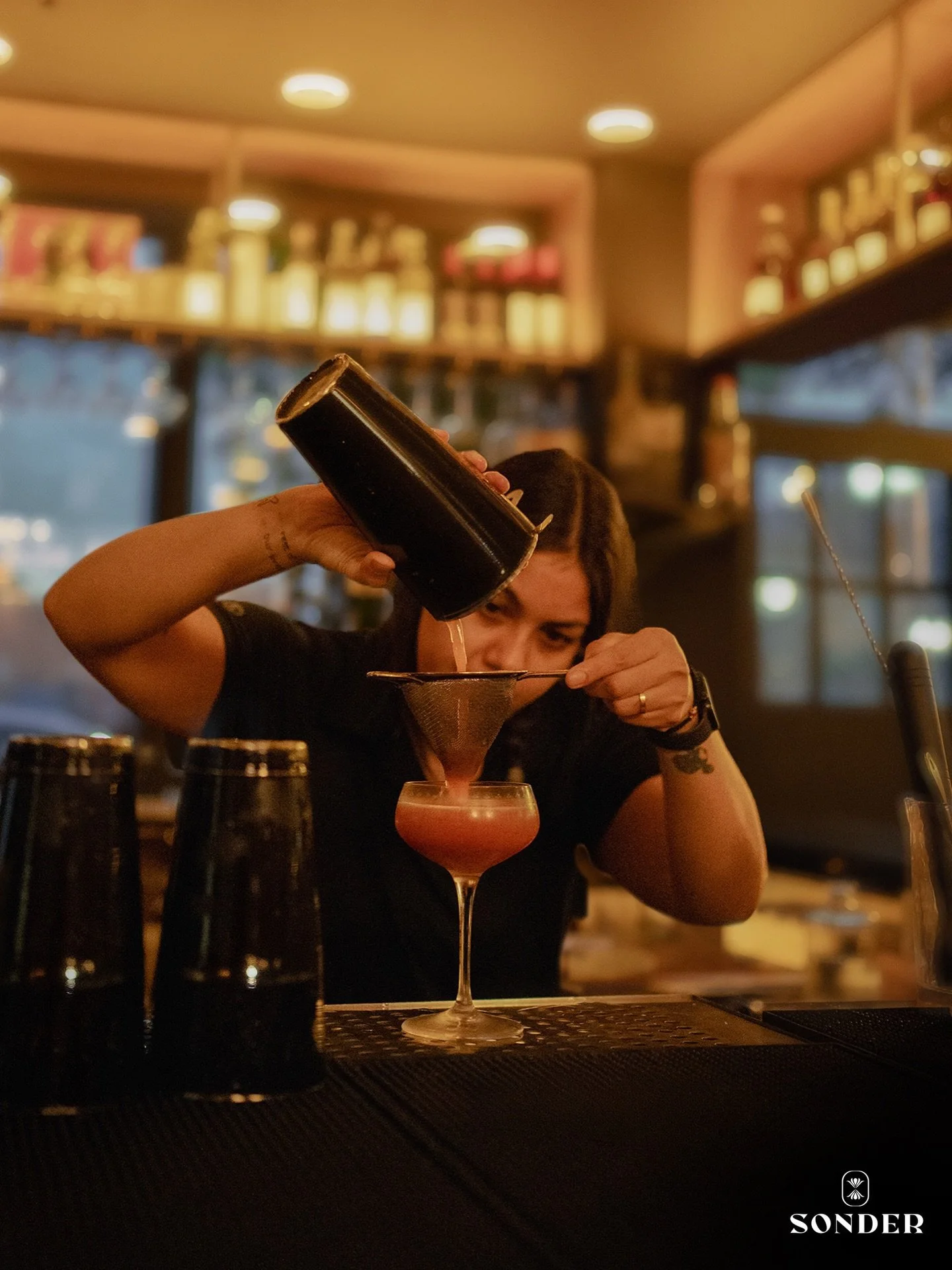 Every glass gets this much attention