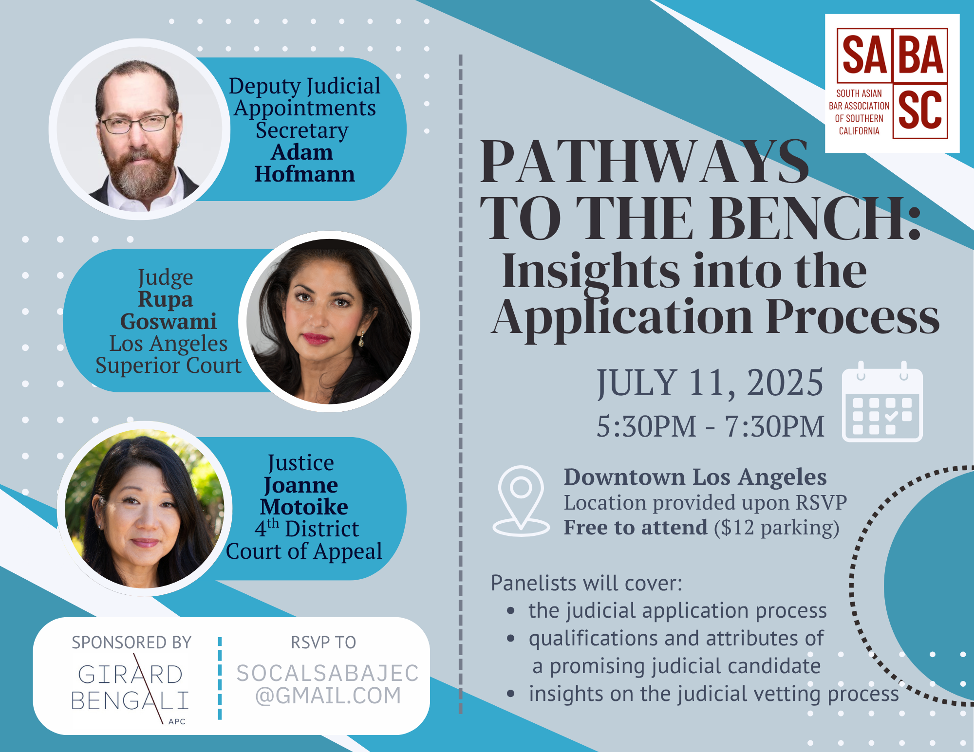 Pathways to the Bench: Insights into the Application Process