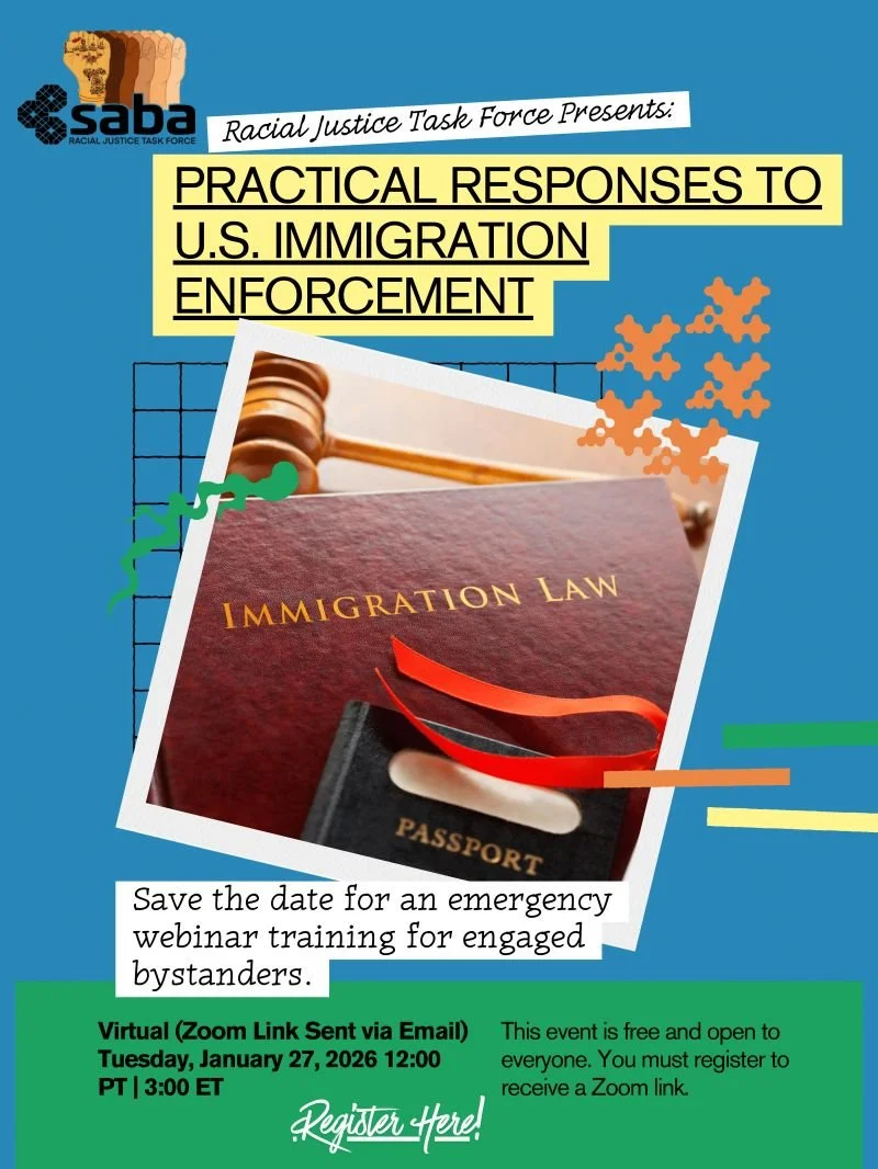 Practical Responses to US Immigration Enforcement (SABA-NA Webinar)