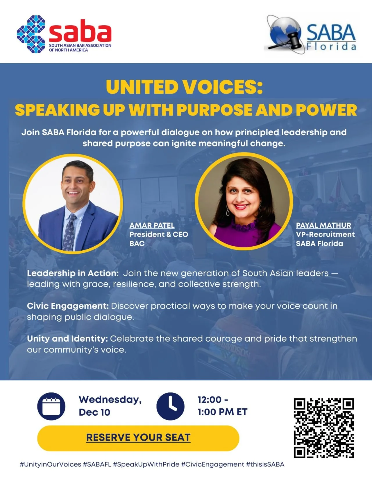 Speaking Up With Purpose and Power (SABA-FL Webinar)