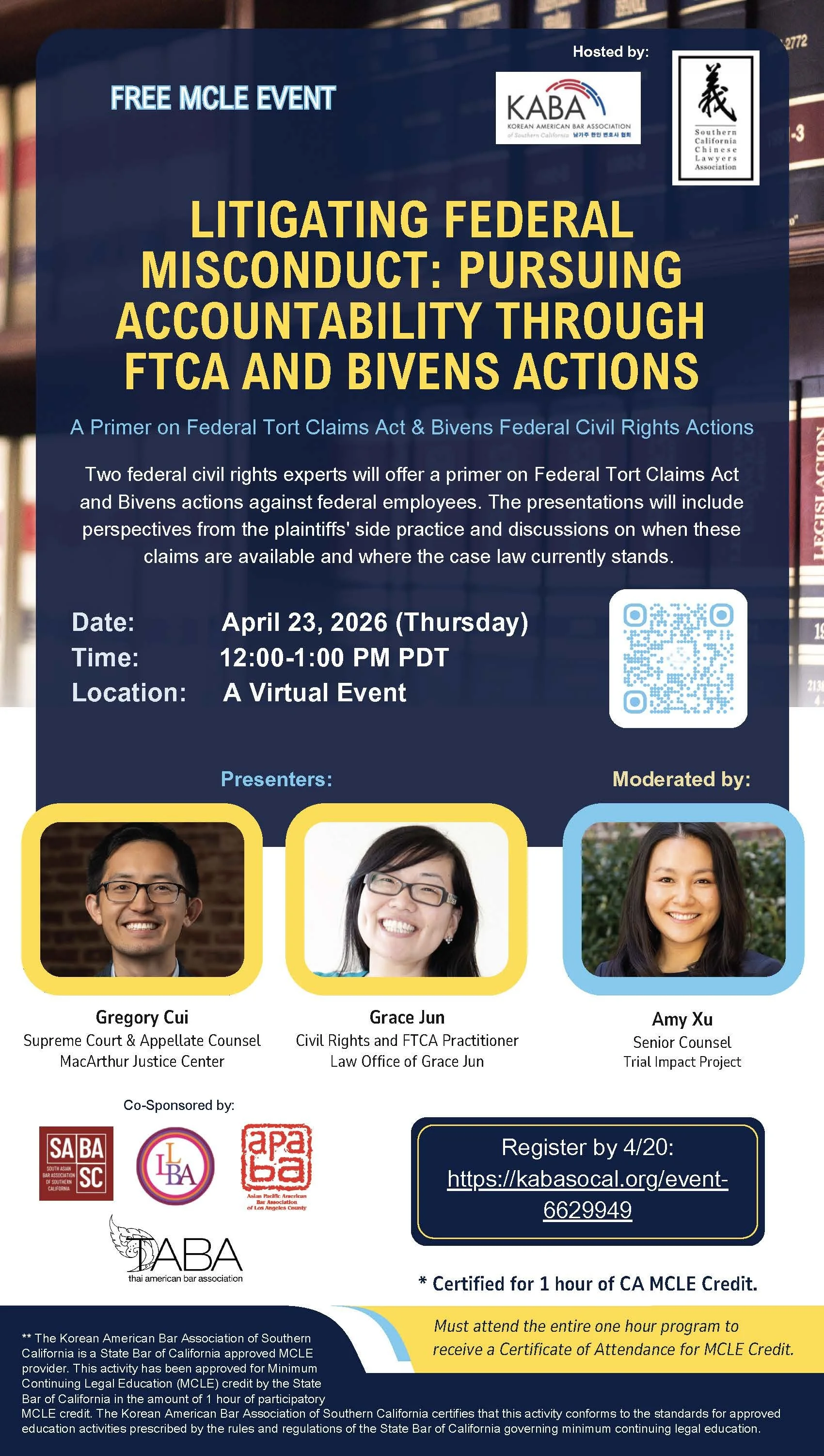 LITIGATING FEDERAL MISCONDUCT: PURSUING ACCOUNTABILITY THROUGH FTCA AND BIVENS ACTIONS