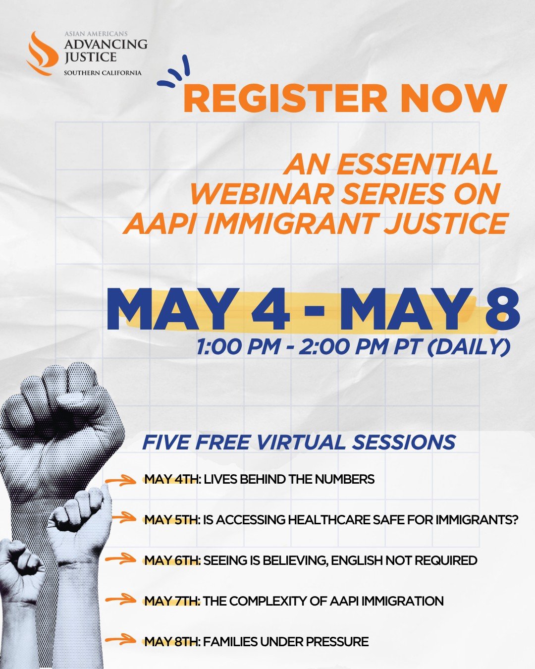 AAAJ Immigrant Justice Webinar