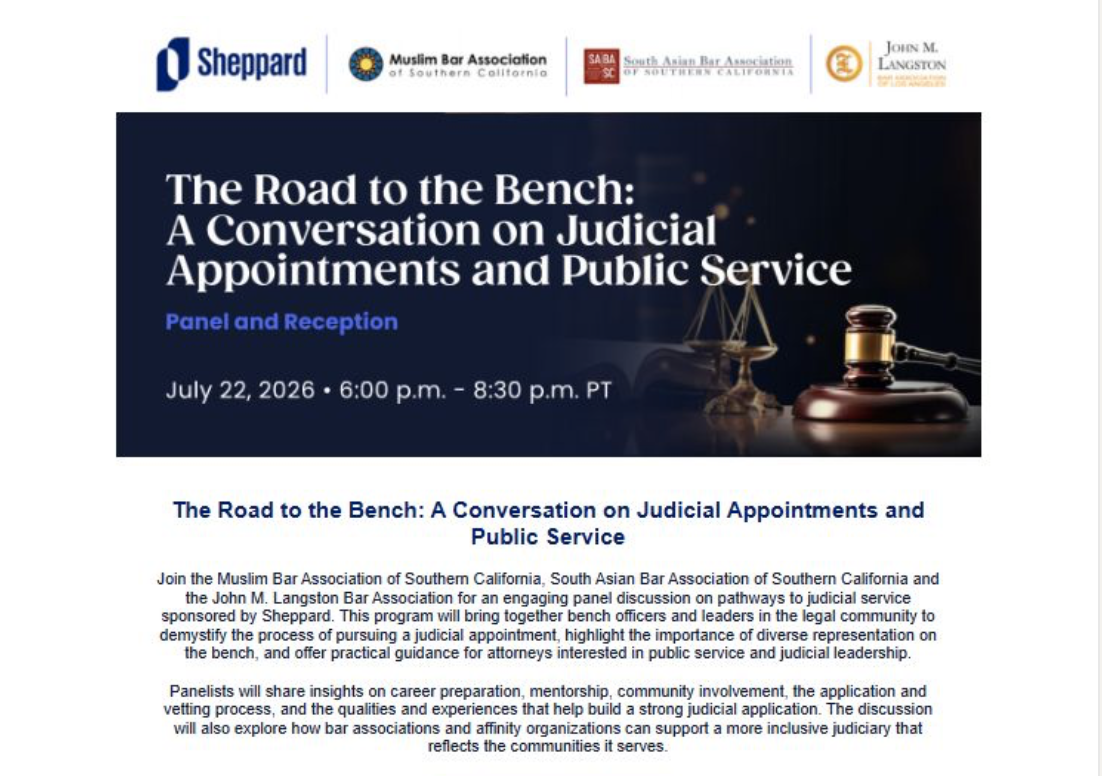 Road to the Bench Panel 