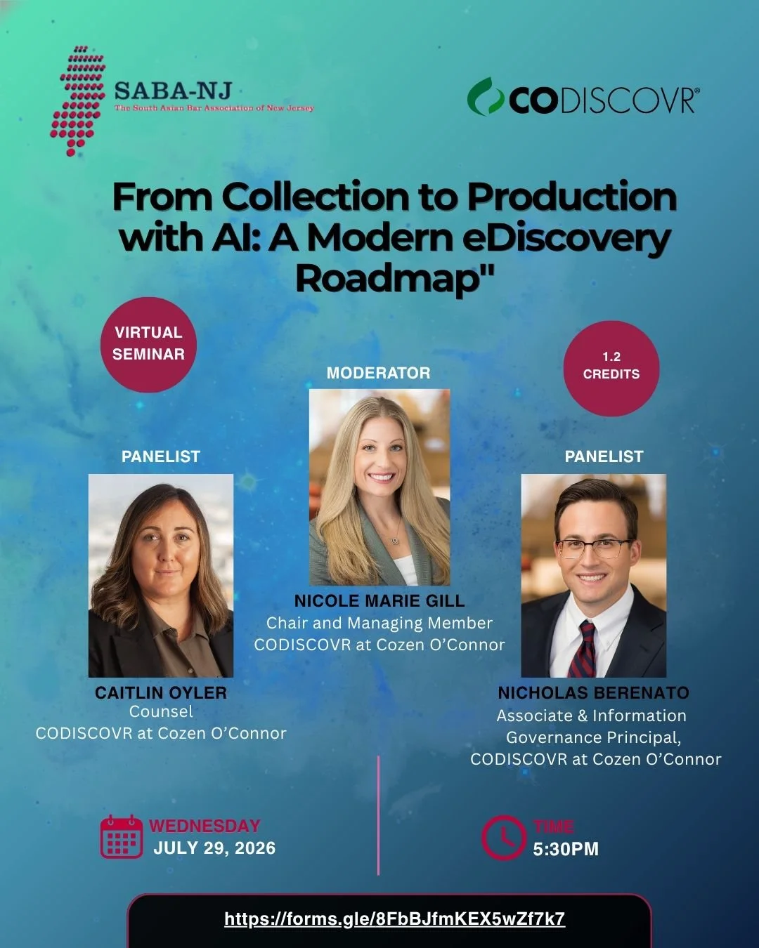 Modern eDiscovery Roadmap (SABA-NJ Webinar)