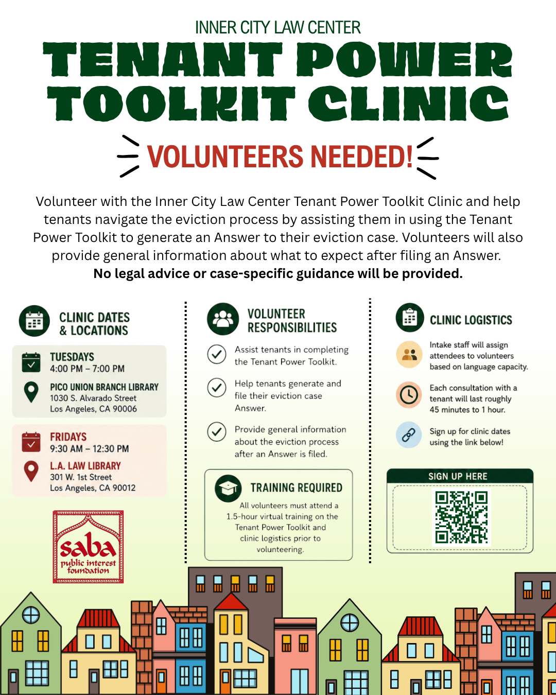 Tenant Power Toolkit Clinic