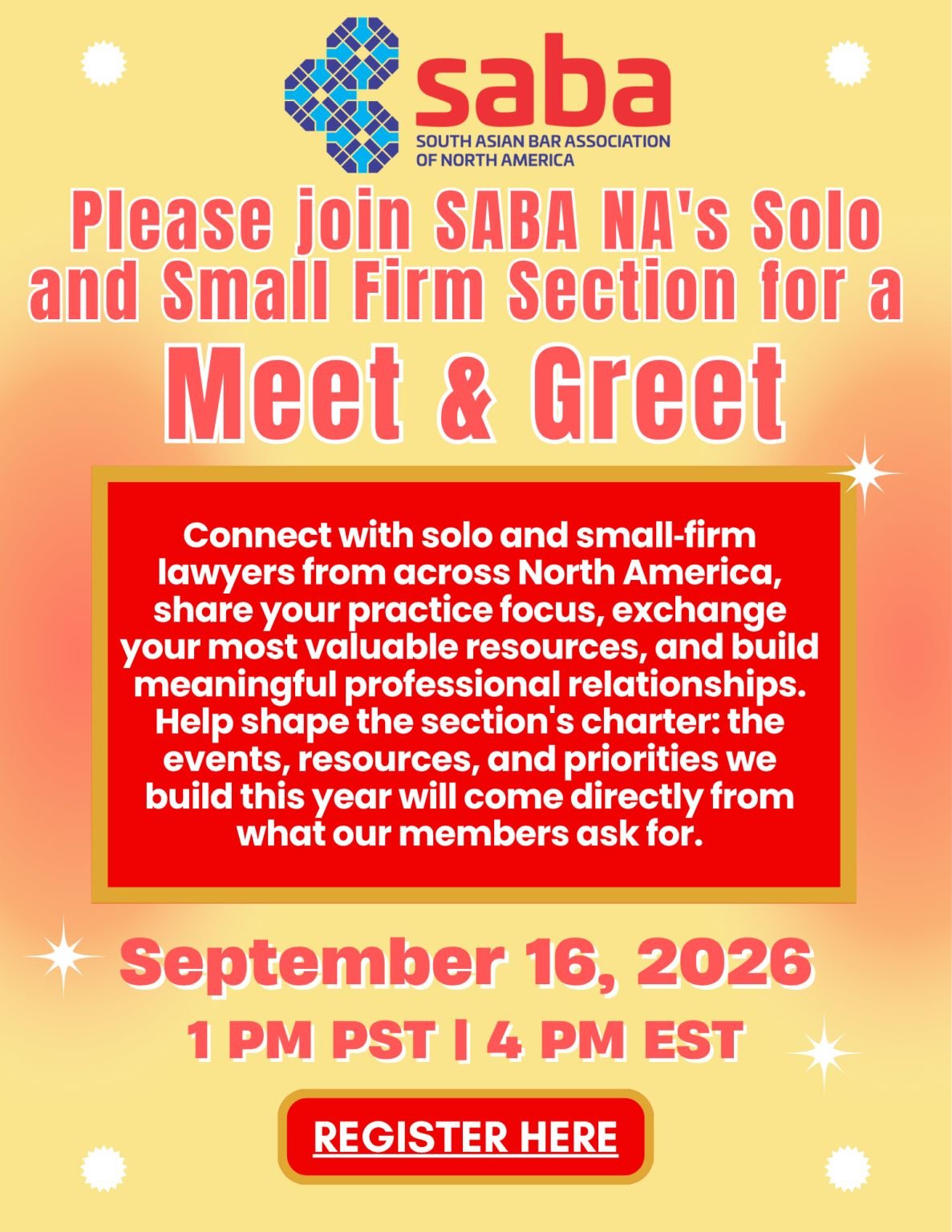SABA-NA Solo/Small Firm Virtual Meet & Greet 