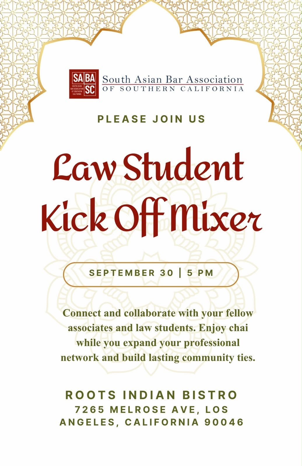Law Student Mixer