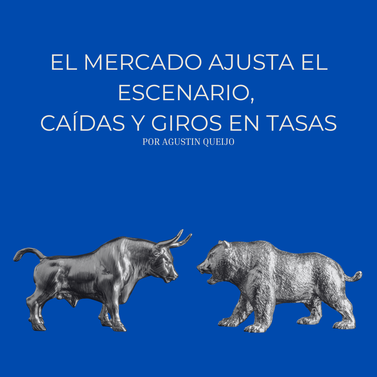 El mercado ajusta el escenario, caídas y giros en tasas