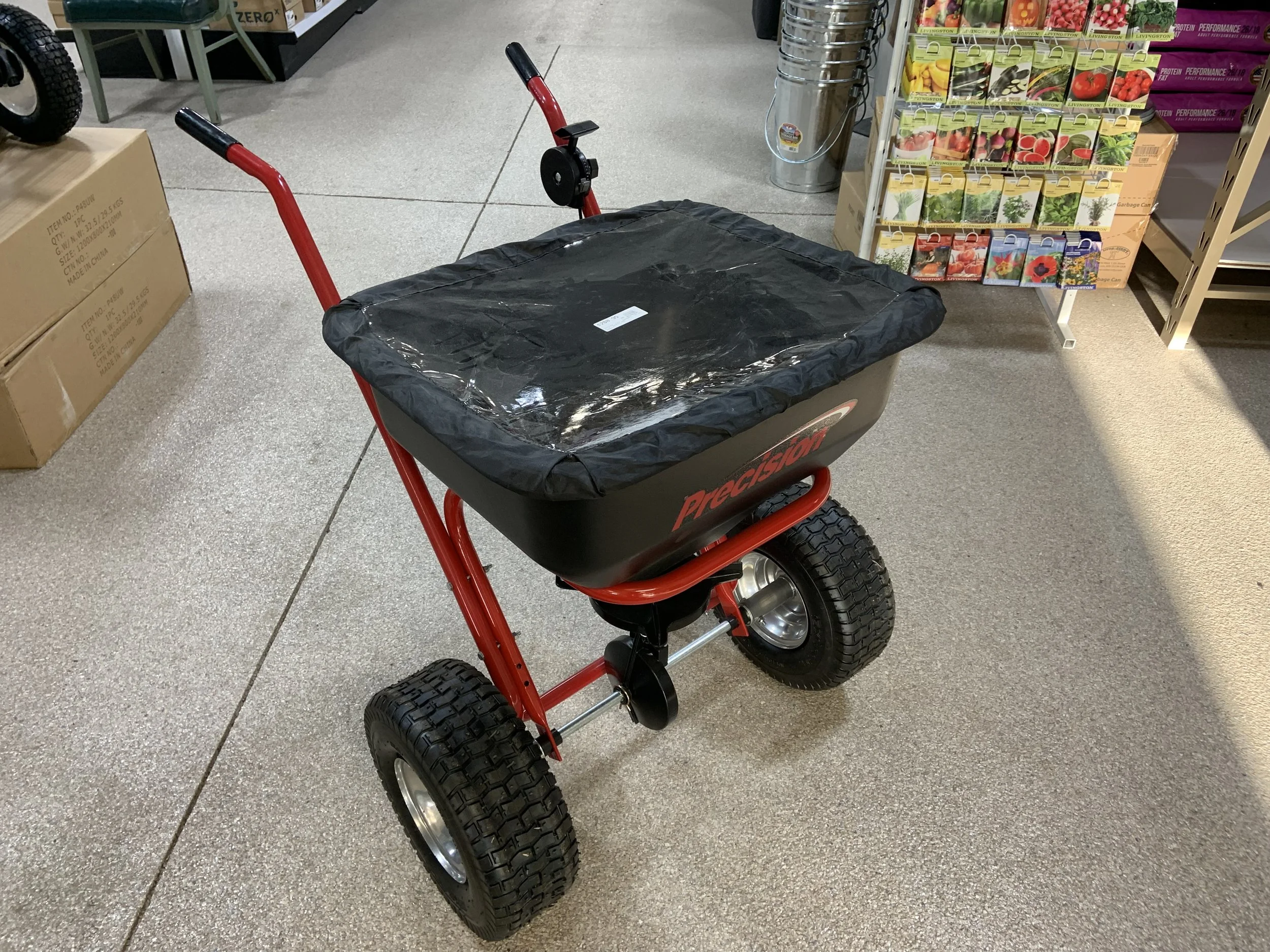 Precision 130 lb. Push Spreader