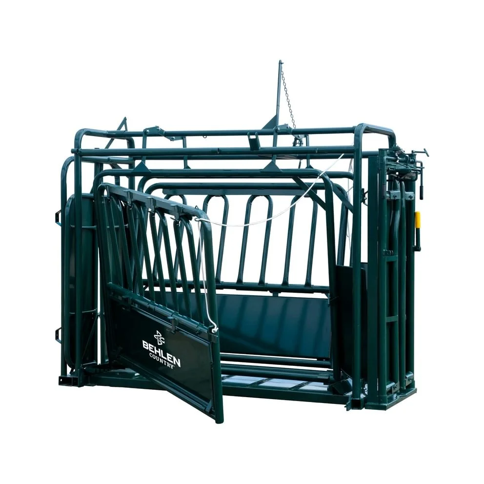 Chute w/Fully Sheeted Split Tailgate Mounted