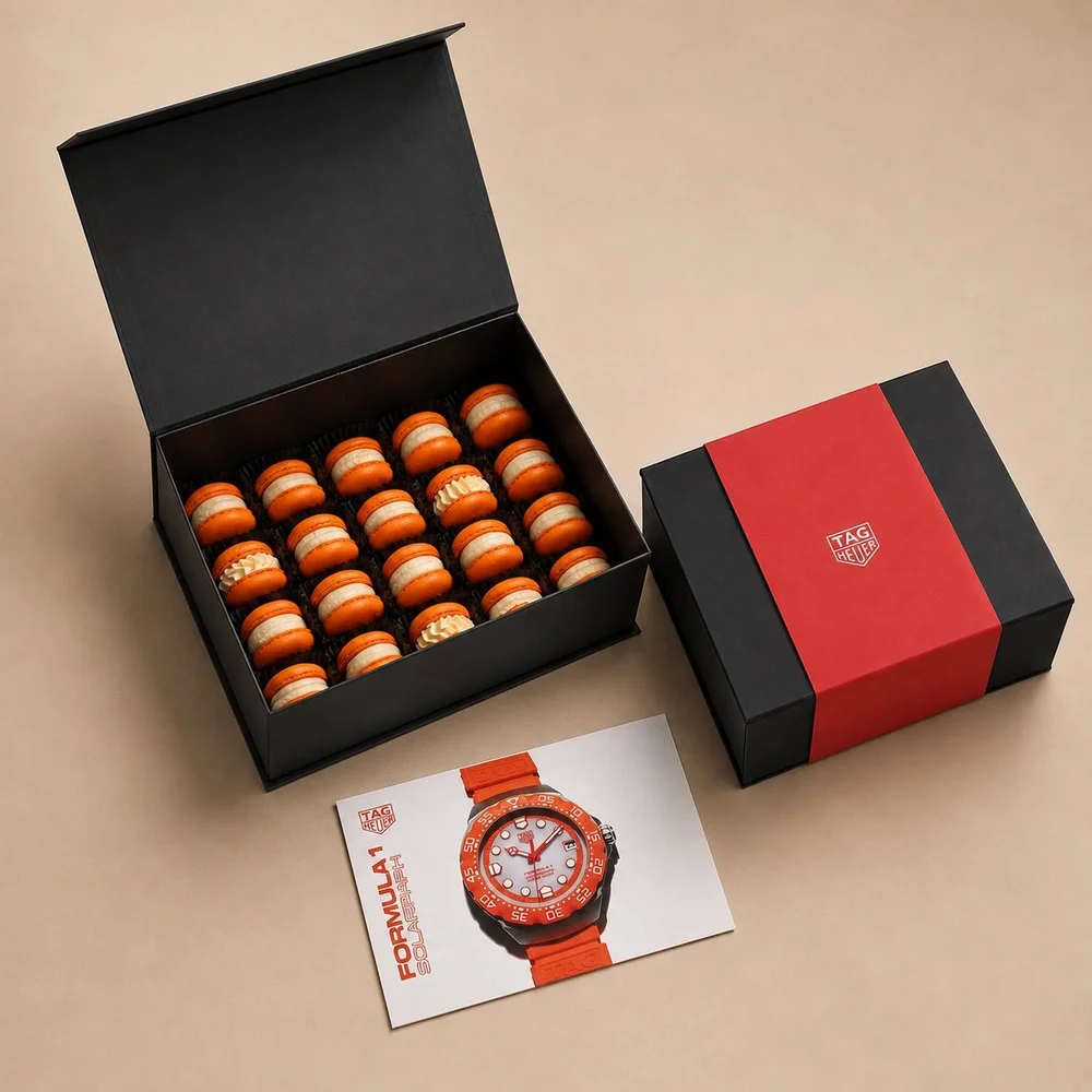 TAG Heuer limited edition macaron gift box