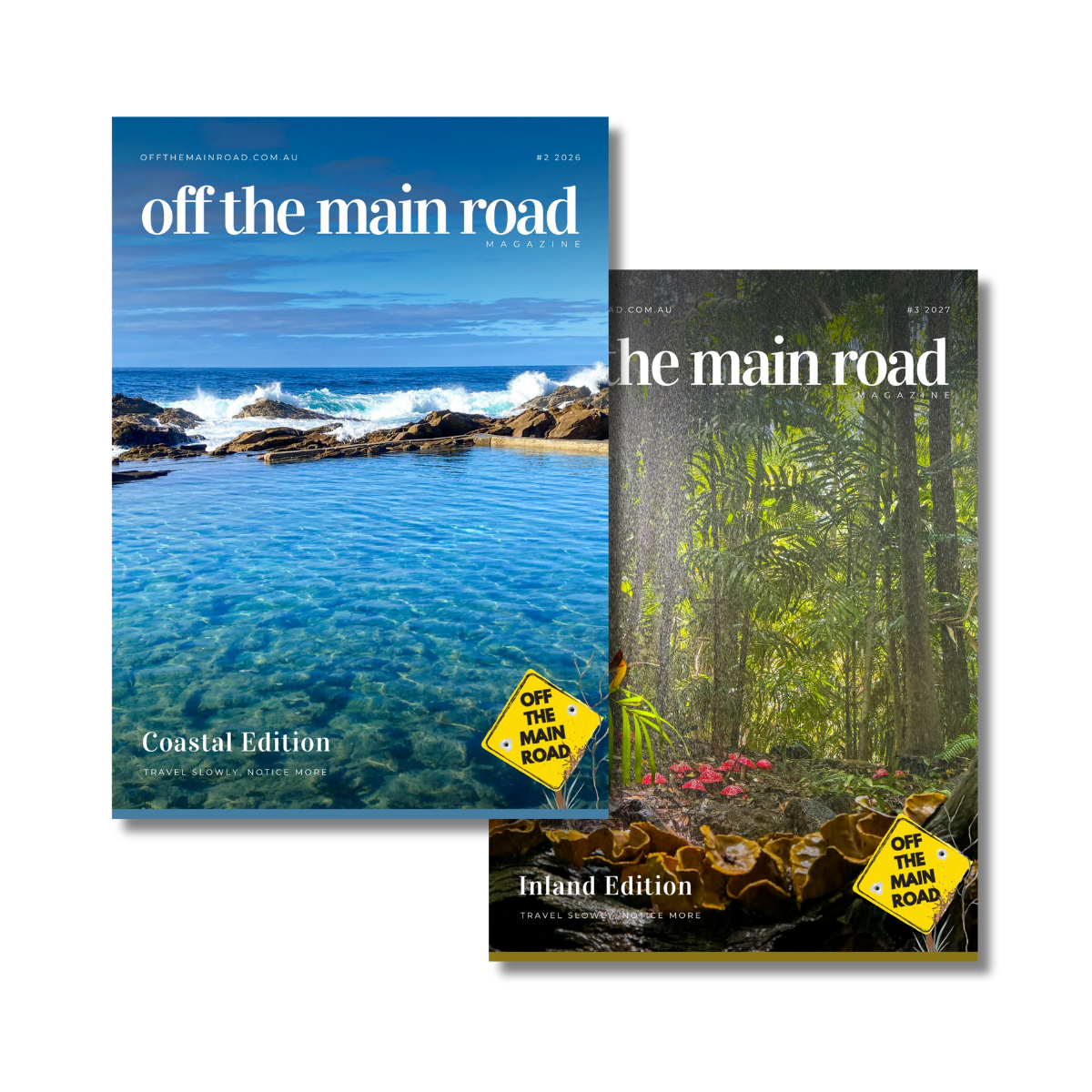 Off the Main Road Magazine | Print Subscription (2 Issues per year)