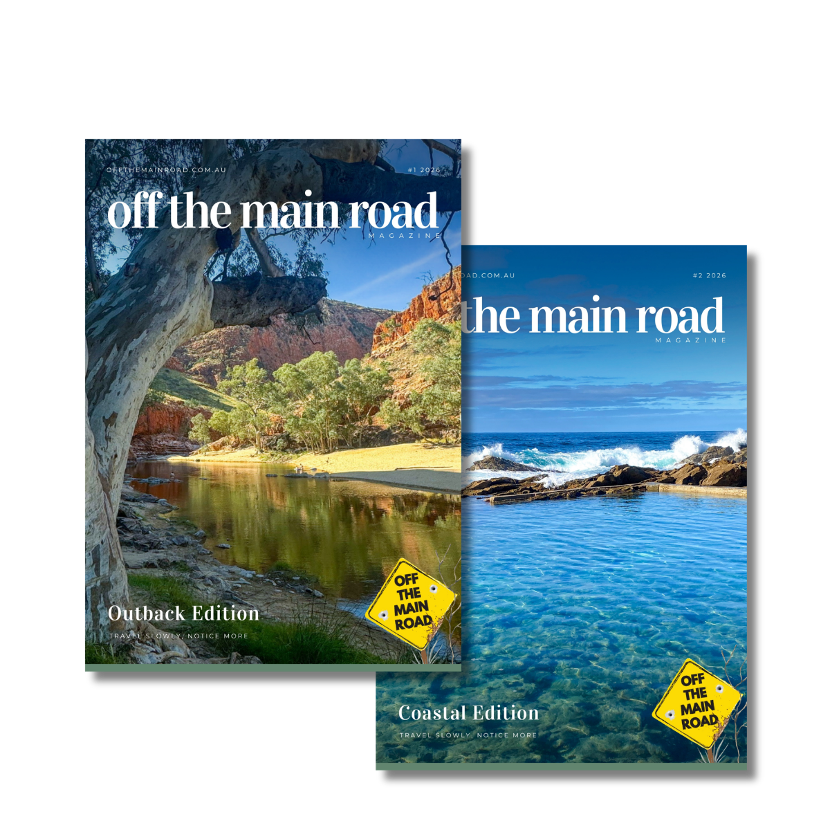 Off The Main Road Magazine | Print Subscription (2 Issues per year)
