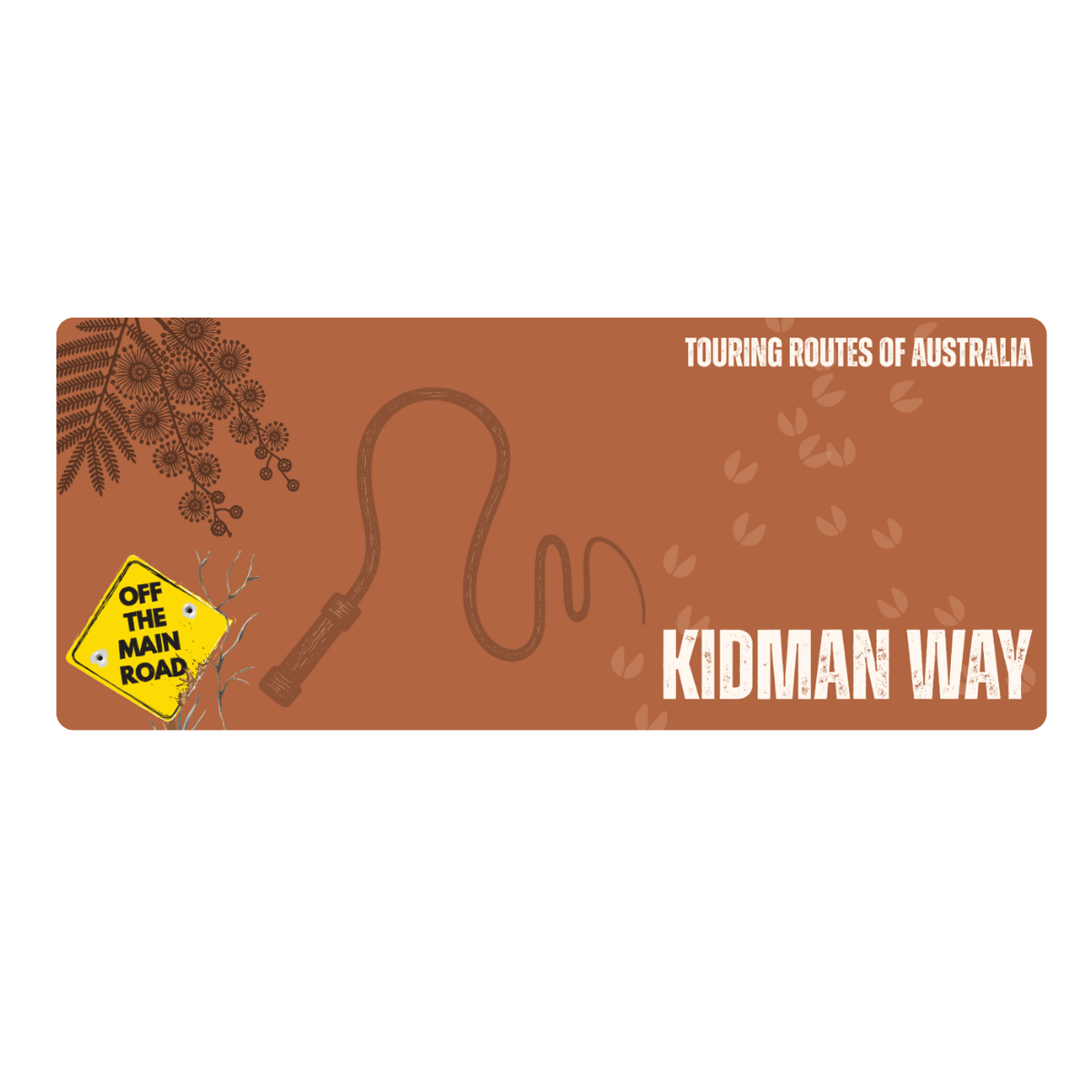 The Kidman Way | Touring Routes of Australia Sticker