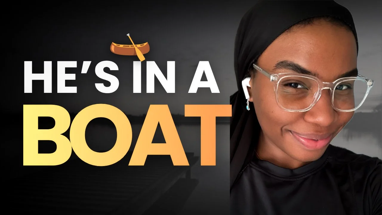 He’s In A Boat