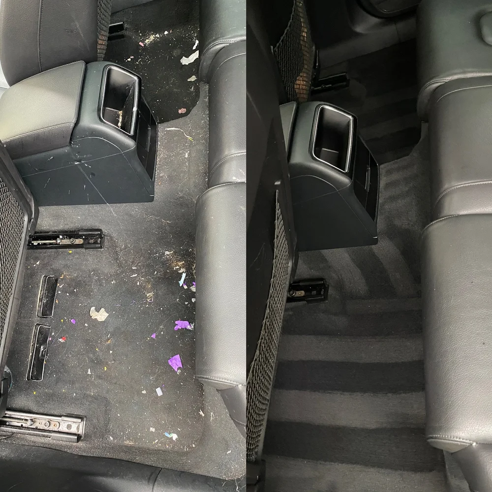 Interior detailing comparison from ProFinish photo gallery