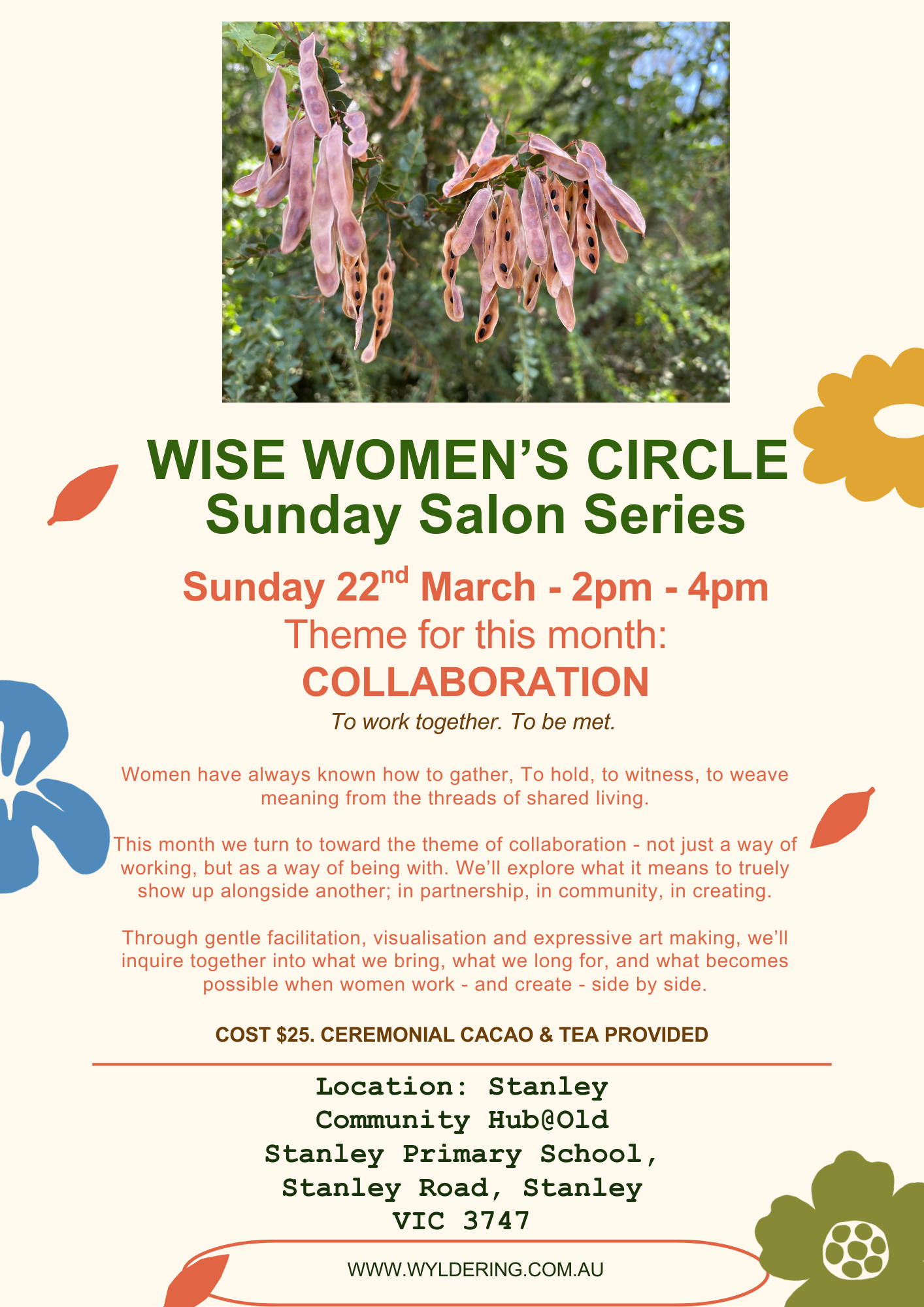 Wise Women's Circle - Sunday Salon Series