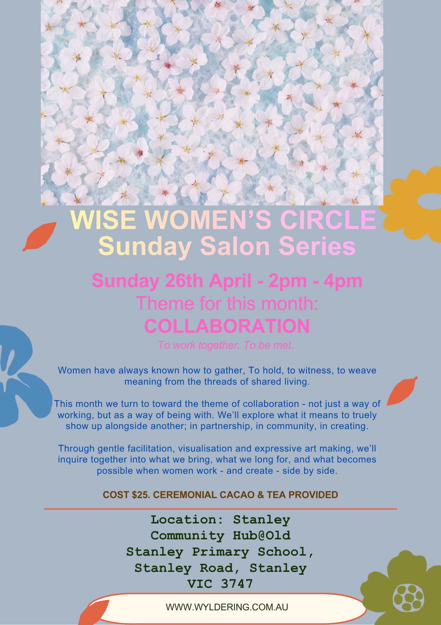 Wise Women Circle - Sunday Salon Series