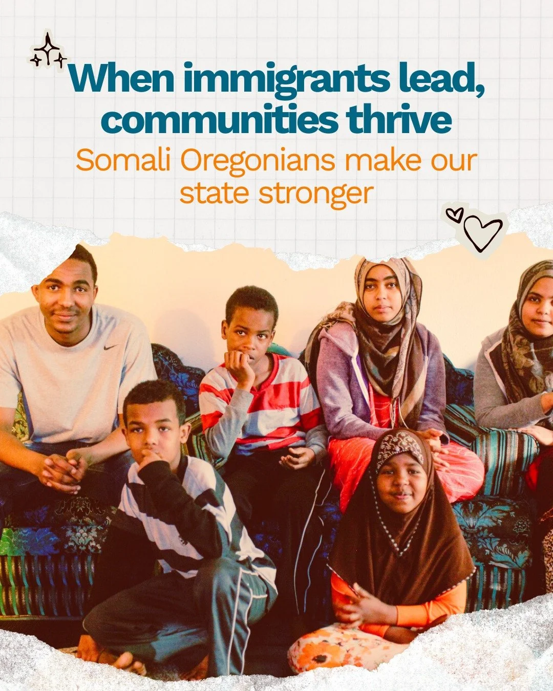 Somali immigrant communities are facing renewed attacks from the federal administration through harmful rhetoric, increased enforcement, and policies that sow fear instead of safety.

We reject scapegoating and Islamophobia in all its forms. Immigran