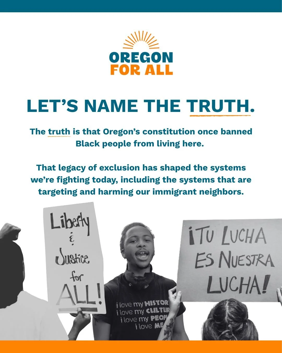 #BlackHistoryMonth may have come to an end, but Black history and Black lives *always* matter. We are committed to building an Oregon where all people are welcomed, treated with dignity, and able to thrive.