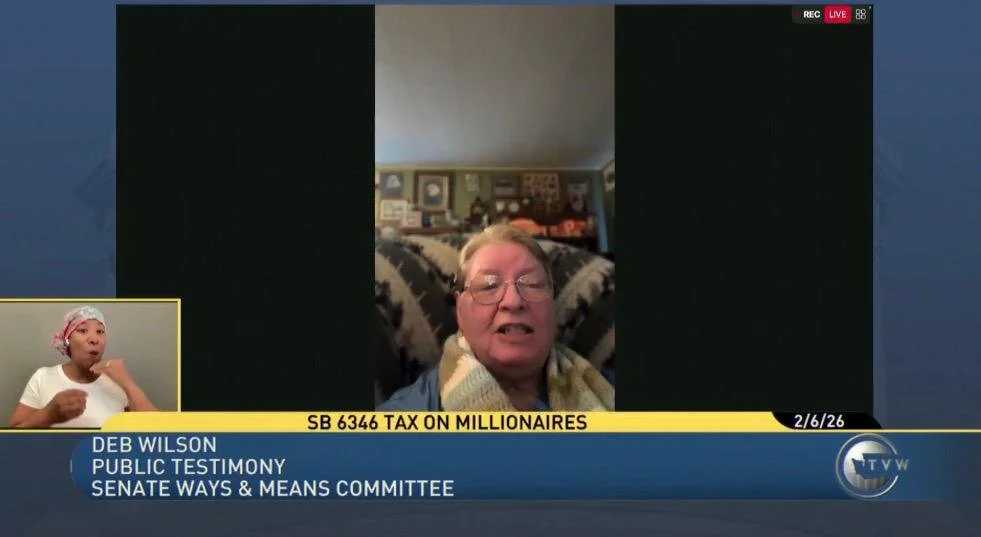 “Pass the Millionaires Tax”