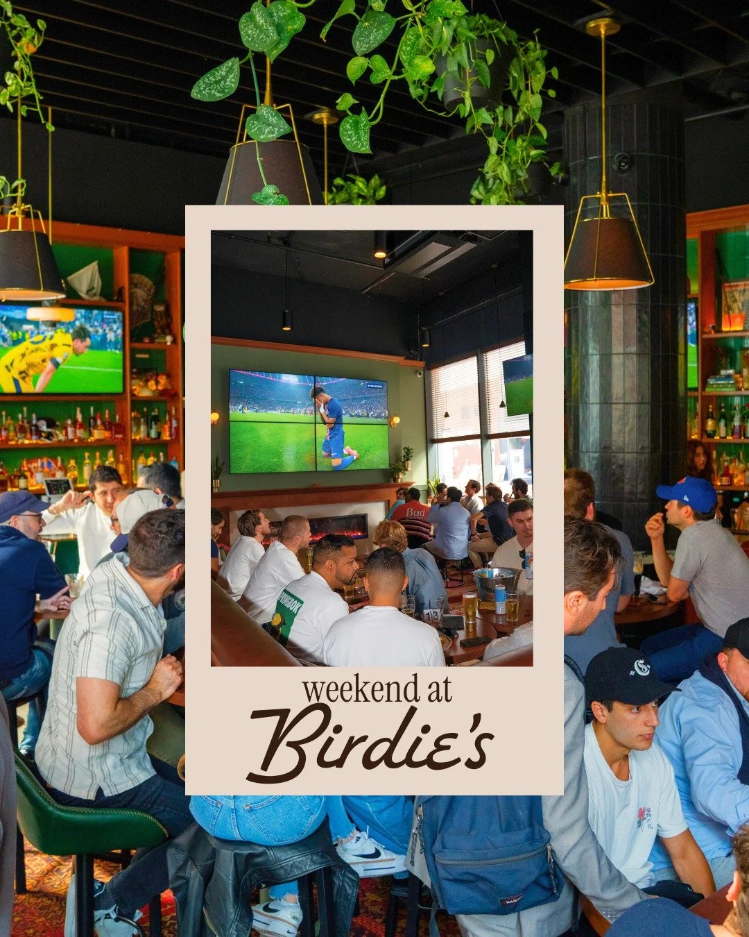 great weekend, huh? ⚽ 🏈 ⛳